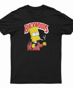 Backwoods Bart Simpson Smoking T-Shirt