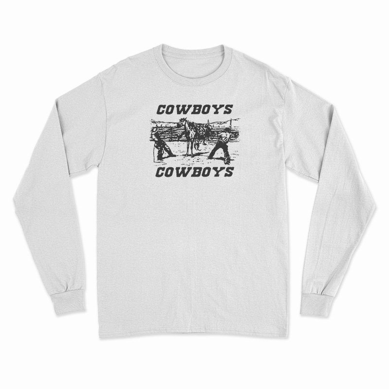 Brandy Melville Cowboys Long Sleeve T-Shirt