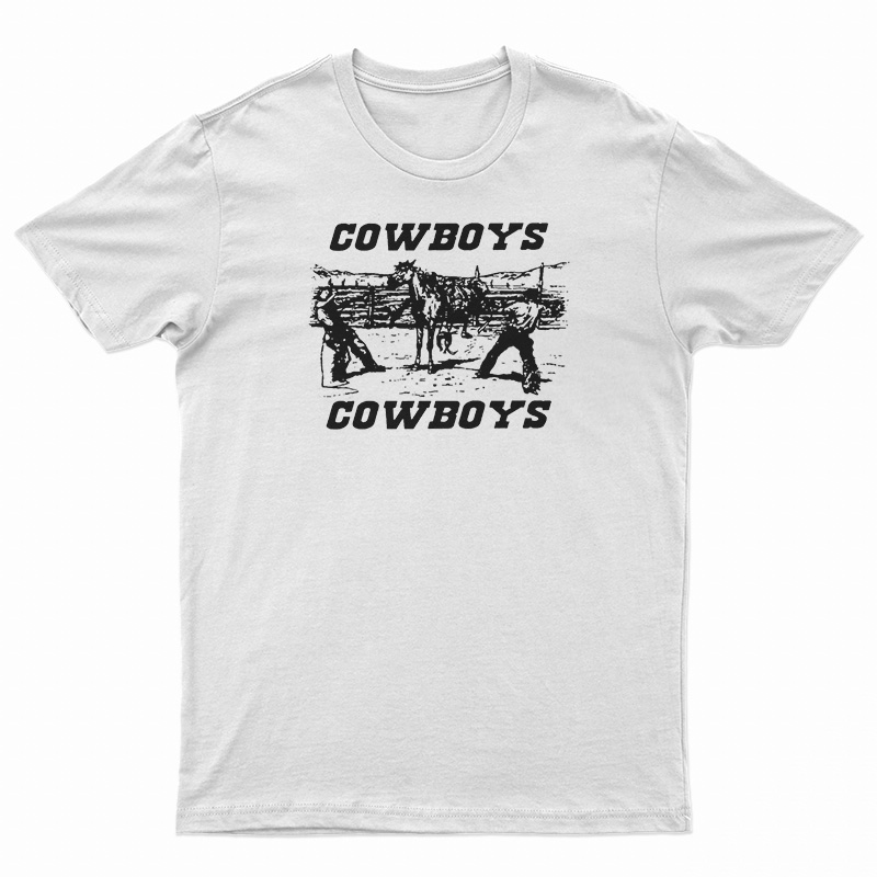 Brandy Melville Cowboys TShirt For UNISEX