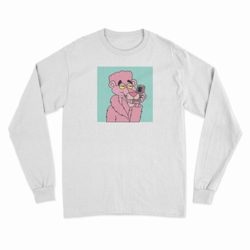 Camron Dipset Killa Pink Panther Meme Hip Hop Long Sleeve T-Shirt