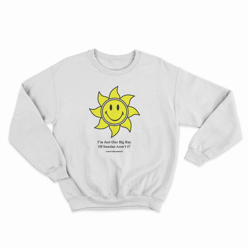 Chinatown Market X Smiley Ray Of Sunshine Sweatshirt