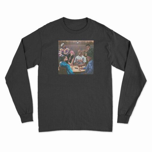 DMX Nipsey Hussle Black Panther Kobe Bryant Long Sleeve T-Shirt