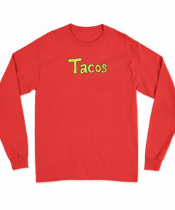 Dragon Ball Z Krillin Tacos Long Sleeve T-Shirt