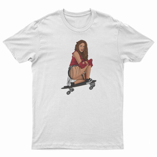 Girl Like Me Shakira Skateboarding T-Shirt