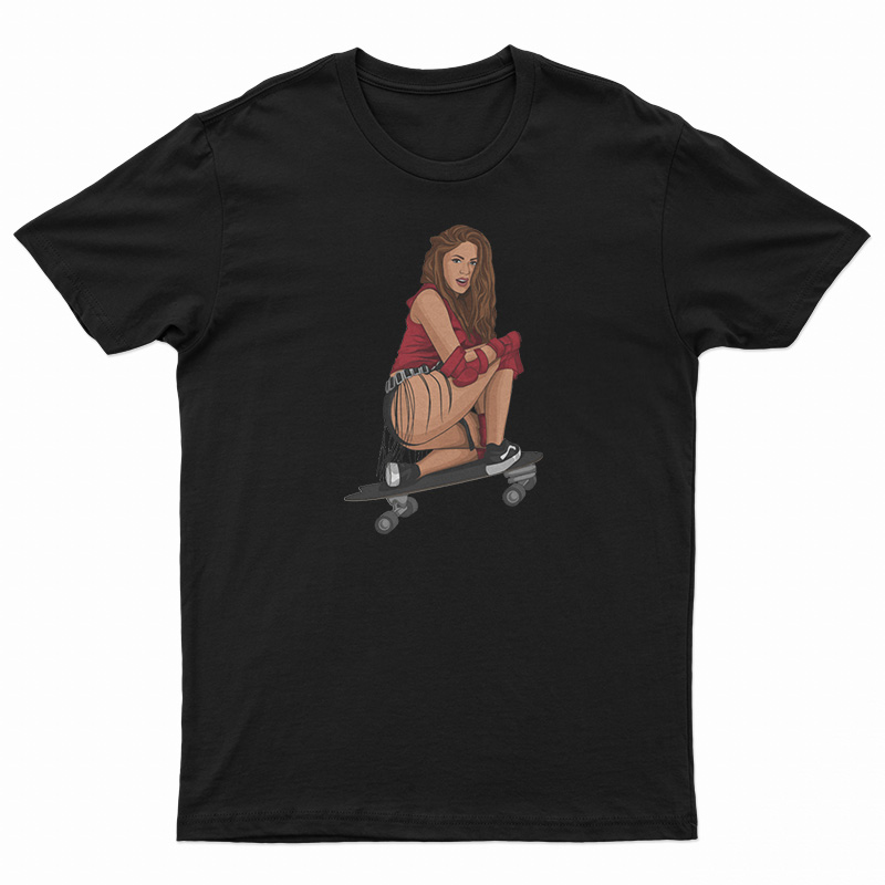 Girl Like Me Shakira Skateboarding T-Shirt