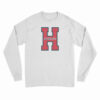 Howard University H Letter Long Sleeve T-Shirt