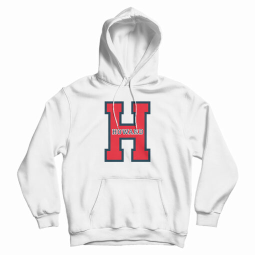 Howard University H Letter Hoodie