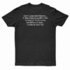 I Don't Judge Mask Wearers Lives I Hide My Face Too T-Shirt