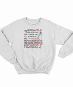 I Went To A Machine Girl Show And Basically Sweatshirt