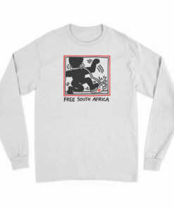 Keith Haring Free South Africa Long Sleeve T-Shirt