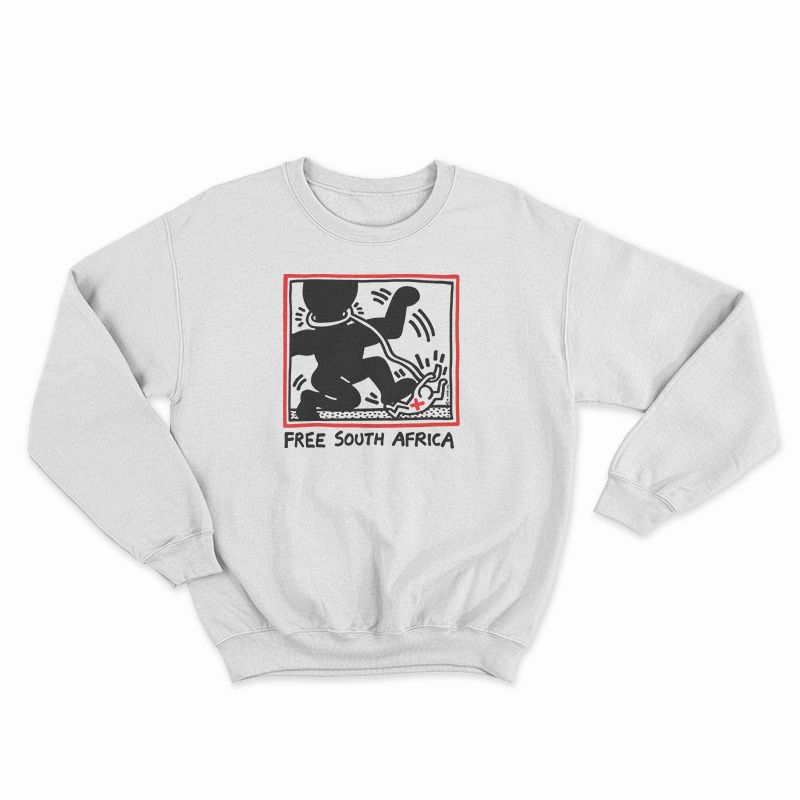 Keith Haring Free South Africa Sweatshirt