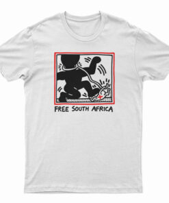 Keith Haring Free South Africa T-Shirt