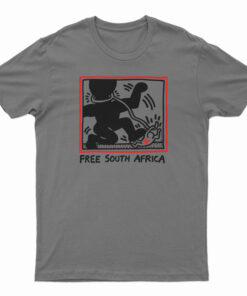 Keith Haring Free South Africa T-Shirt