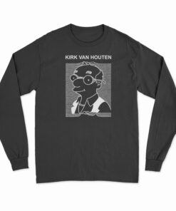 Kirk Van Houten Joy Division Mashup Long Sleeve T-Shirt
