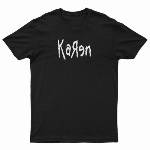 KoRn KaRen Logo Meme T-Shirt