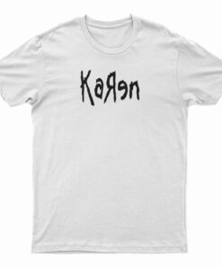 KoRn KaRen Logo Meme T-Shirt