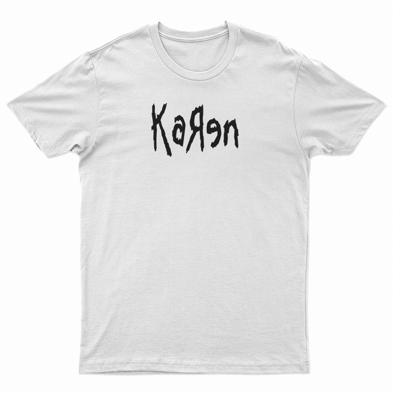 KoRn KaRen Logo Meme T-Shirt