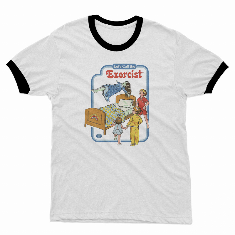Let's Call the Exorcist Ringer T-Shirt