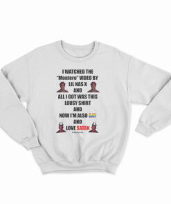 Lil Nas X Pizzaslime The Lousy Montero Sweatshirt
