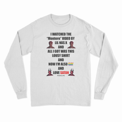 Lil Nas X Pizzaslime The Lousy Montero Long Sleeve T-Shirt