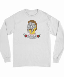 MF Doom Simpsons Ned Flanders NF Doom Long Sleeve T-Shirt