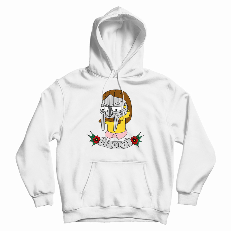 MF Doom Simpsons Ned Flanders NF Doom Hoodie