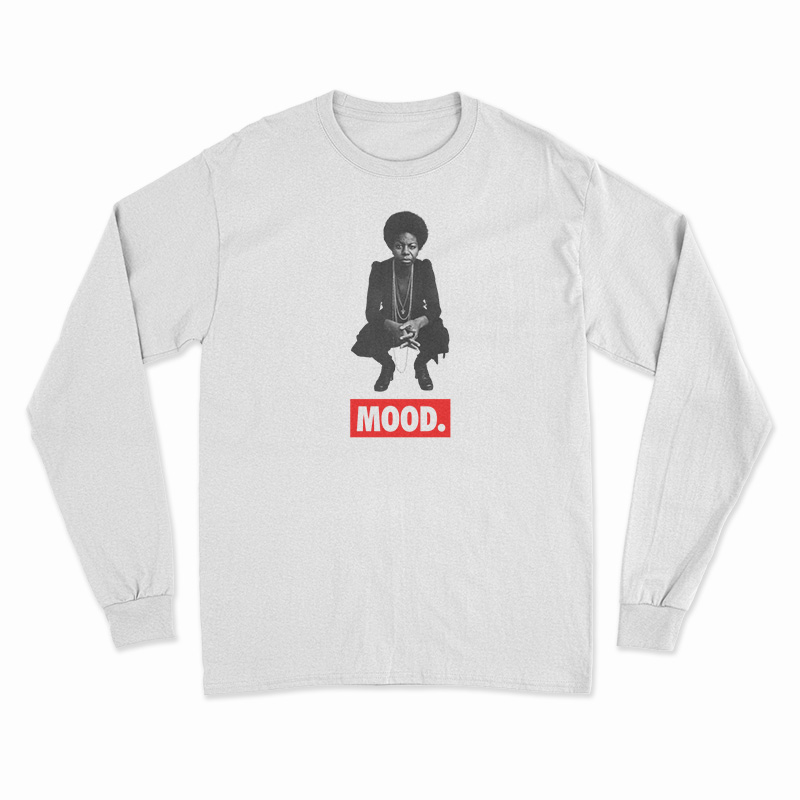 Nina Simone Mood Long Sleeve T-Shirt