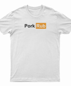 Pork Rub Pornhub Logo Parody T-Shirt