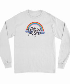 Rainbow I Cry At Work Long Sleeve T-Shirt