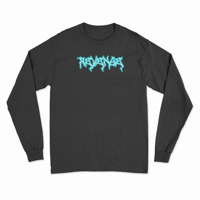 Revenge Blue Lightning Kill Long Sleeve T-Shirt
