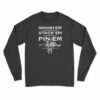 Roman Reigns Smash'em Stack'em Pin'em Long Sleeve T-Shirt