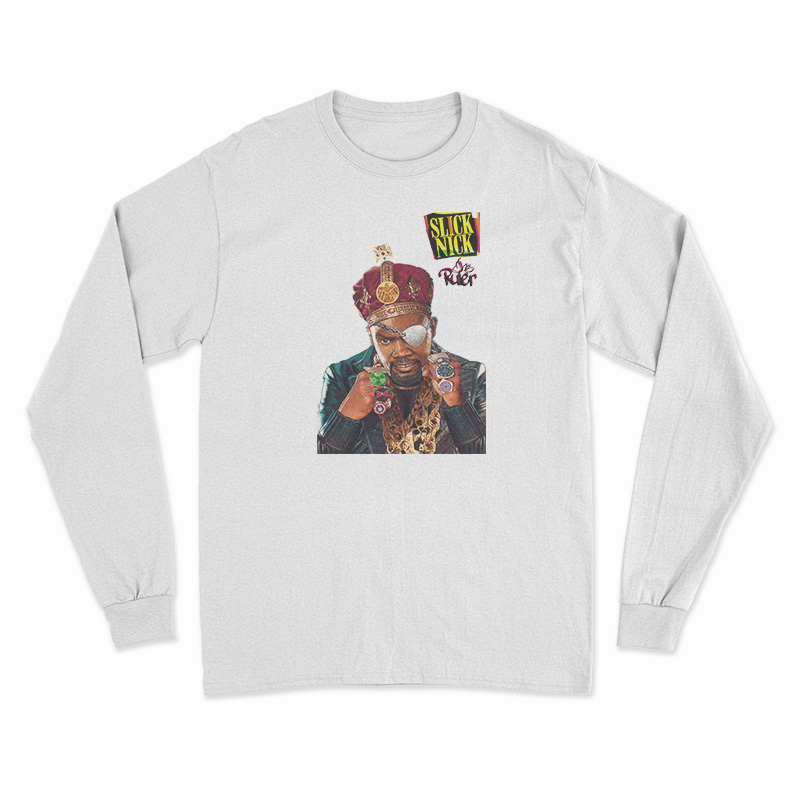 Samuel L Jackson Slick Nick Long Sleeve T-Shirt