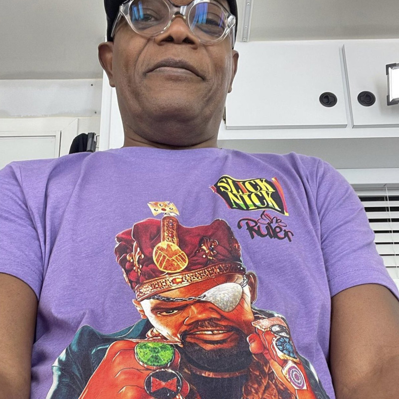 Samuel L Jackson Slick Nick T-Shirt