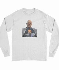 Samuel L. Jackson Wearing A Long Sleeve T-Shirt