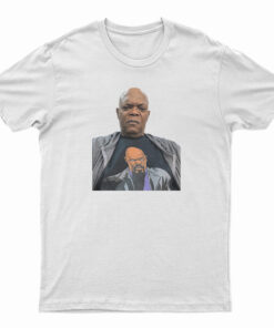 Samuel L. Jackson Wearing A T-Shirt