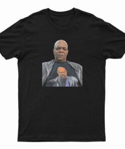 Samuel L. Jackson Wearing A T-Shirt