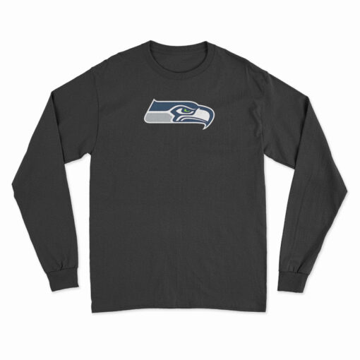 Seattle Seahawks Team Logo Long Sleeve T-Shirt