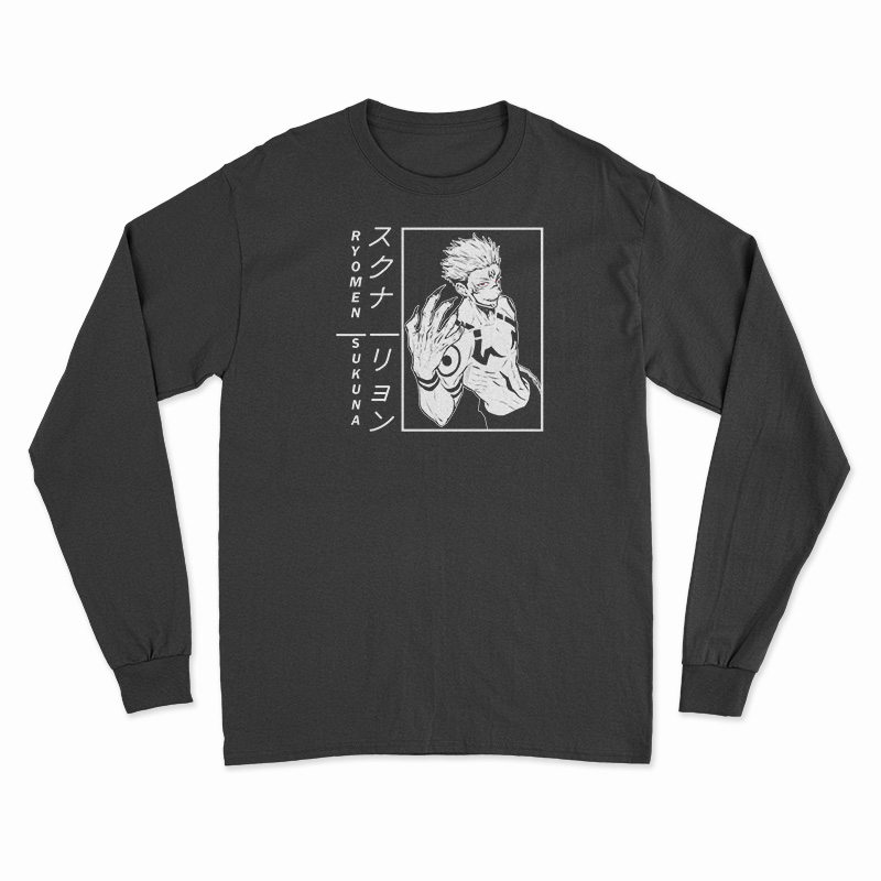 Ryomen Sukuna Jujutsu Kaisen Long Sleeve T-Shirt