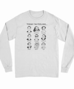 Today I'm Feeling Nicolas Cage Long Sleeve T-Shirt