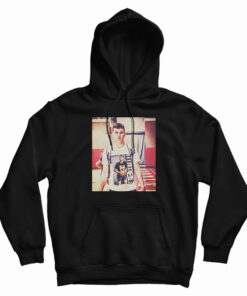 Tyler Herro Wearing Shirt Of Himself Hoodie