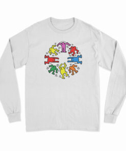 Keith Haring Dancing Long Sleeve T-Shirt