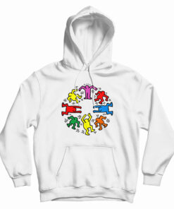 Keith Haring Dancing Hoodie