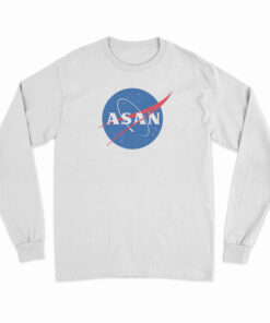 ASAN NASA Logo Parody Long Sleeve T-Shirt