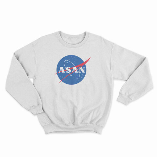 ASAN NASA Logo Parody Sweatshirt