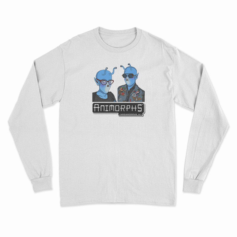 Animorphs Couple Alien Long Sleeve T-Shirt