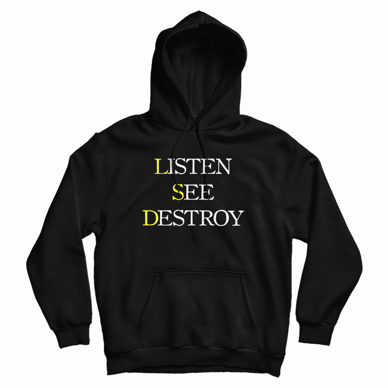 Asap Rocky Listen See Destroy Hoodie
