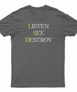 Asap Rocky Listen See Destroy T-Shirt