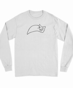 Carolina Panthers Drawing Logo Long Sleeve T-Shirt