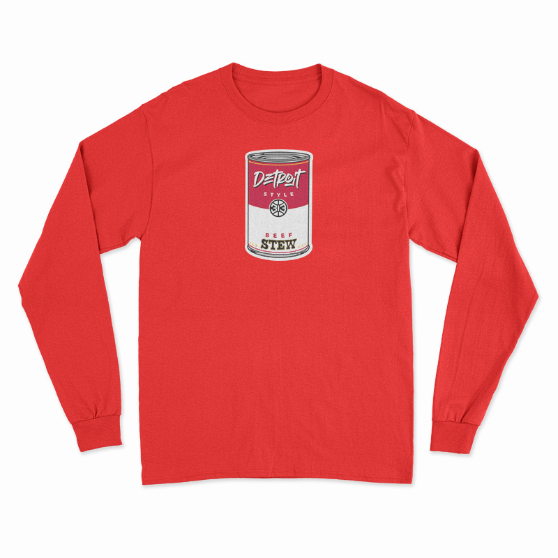 Detroit Style Beef Stew Long Sleeve T-Shirt