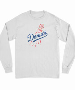 Donuts Dodgers Long Sleeve T-Shirt
